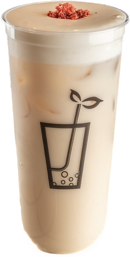 Cheese Rose Green Milk Tea