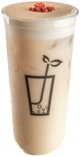Cheese Rose Green Milk Tea